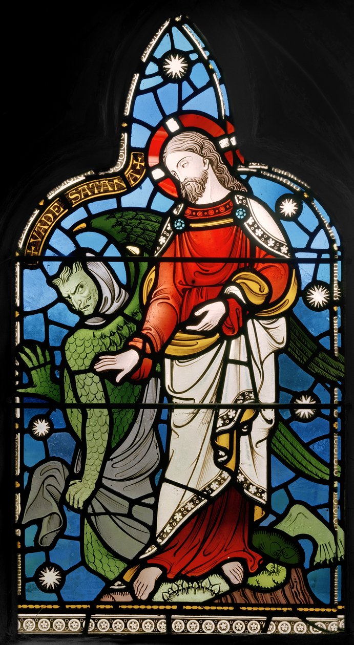 Christ tenté - John Richard Clayton