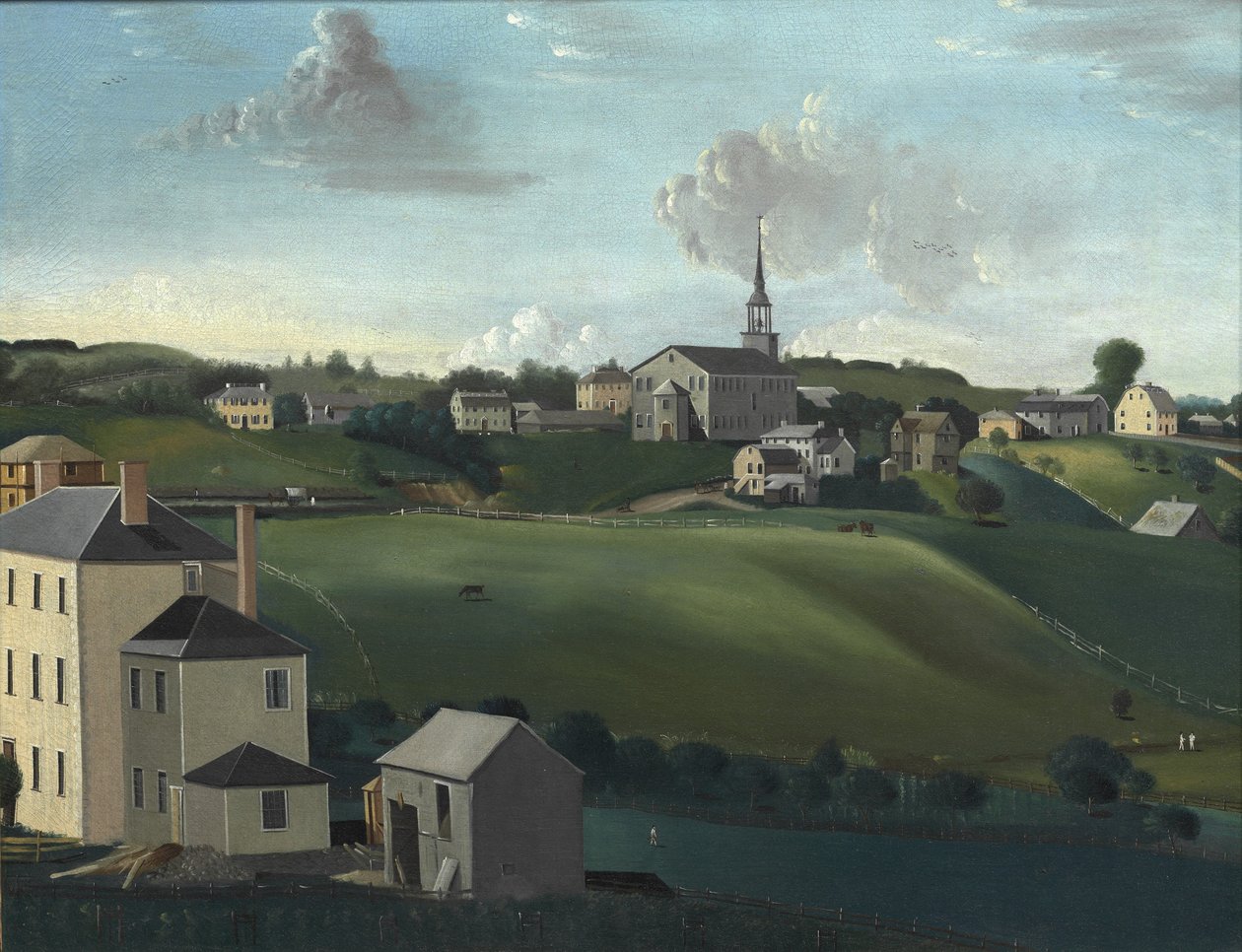 Meetinghouse Hill, Roxbury, Massachusetts, 1799 - John Ritto Penniman