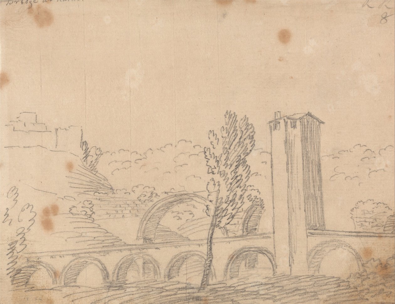 Pont de Narni - John Robert Cozens