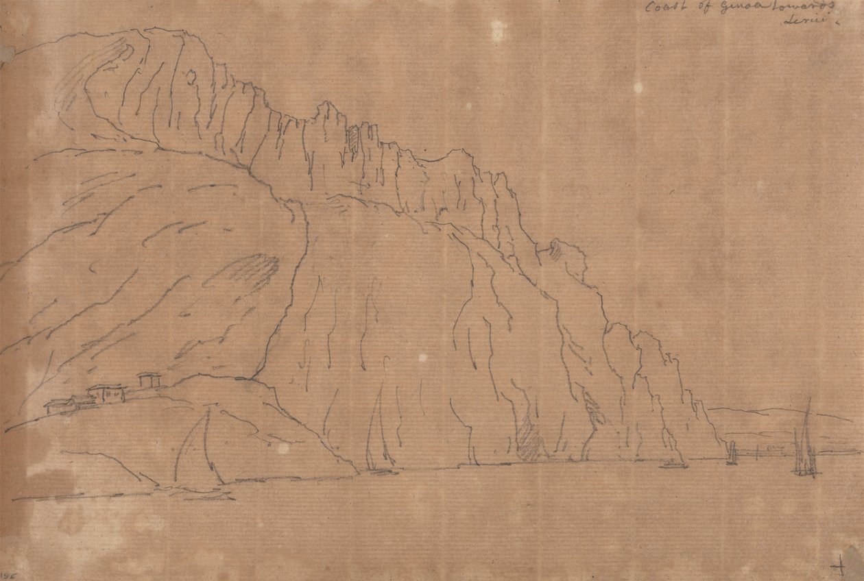 Côte de Gênes - John Robert Cozens