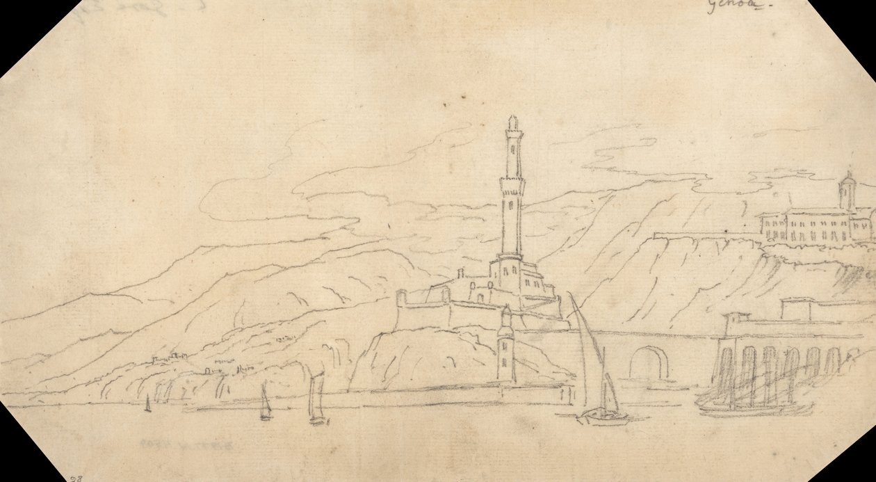 Gênes - John Robert Cozens