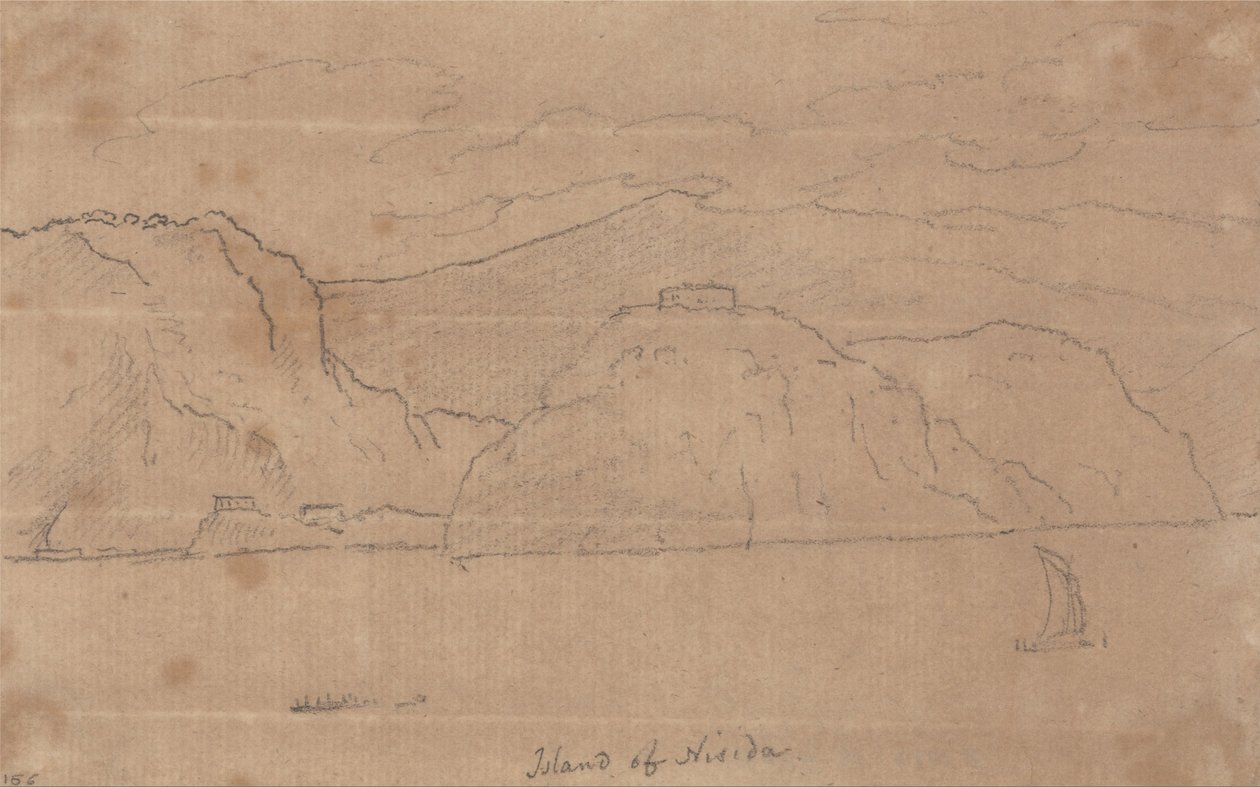 Île de Nisida - John Robert Cozens