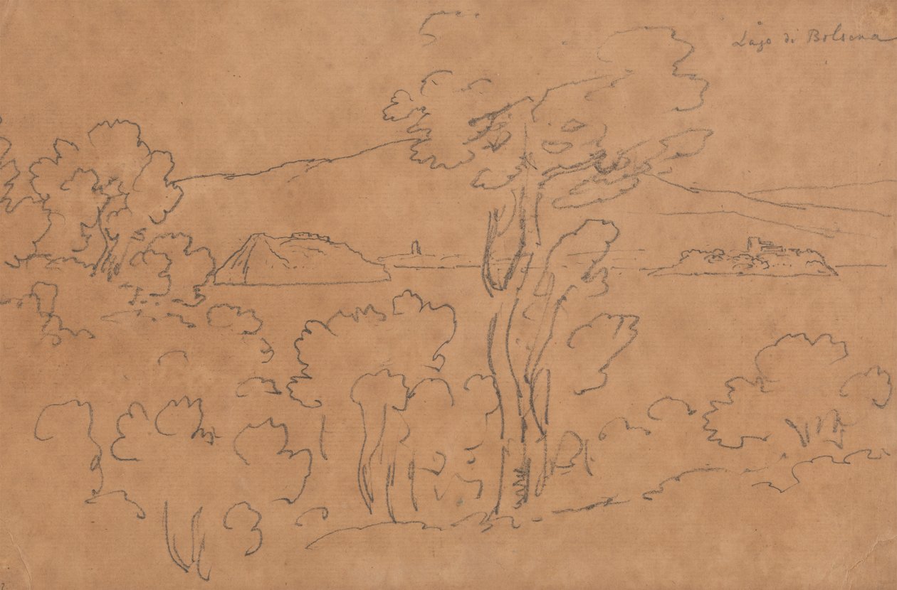 Lac de Bolsena - John Robert Cozens