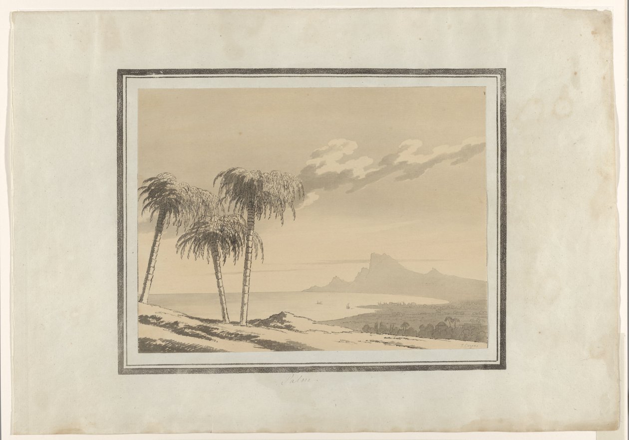Palmier - John Robert Cozens