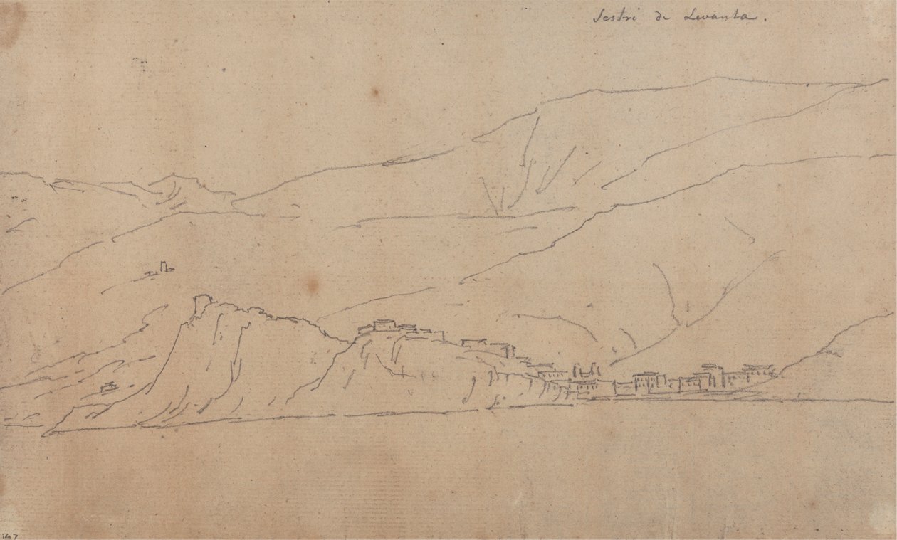 Sestri di Levante - John Robert Cozens