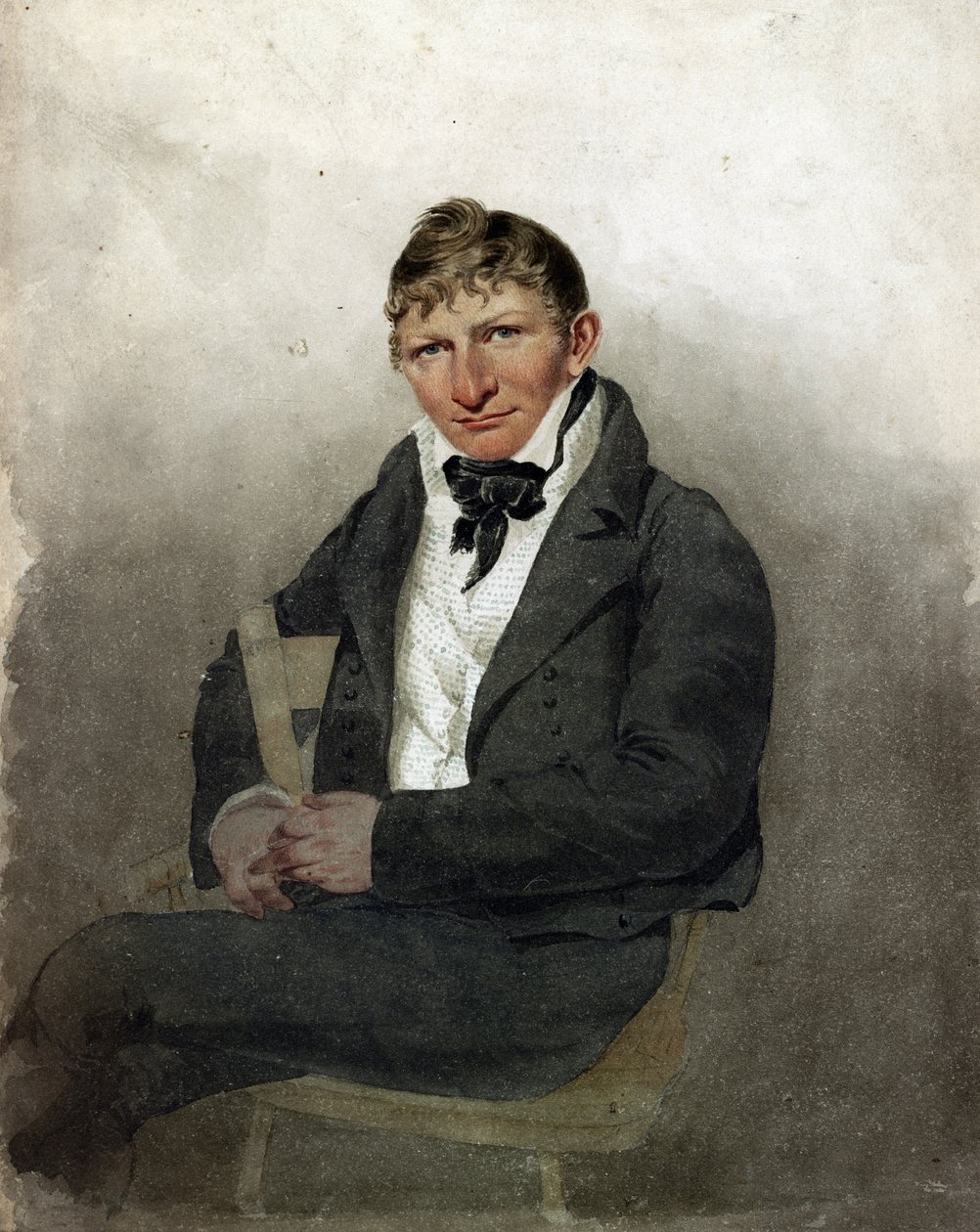 John Rubens Smith, autoportrait - John Rubens Smith