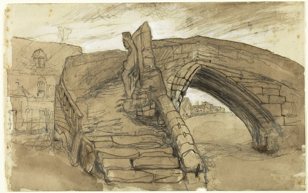 Pont à Croyland - John Ruskin