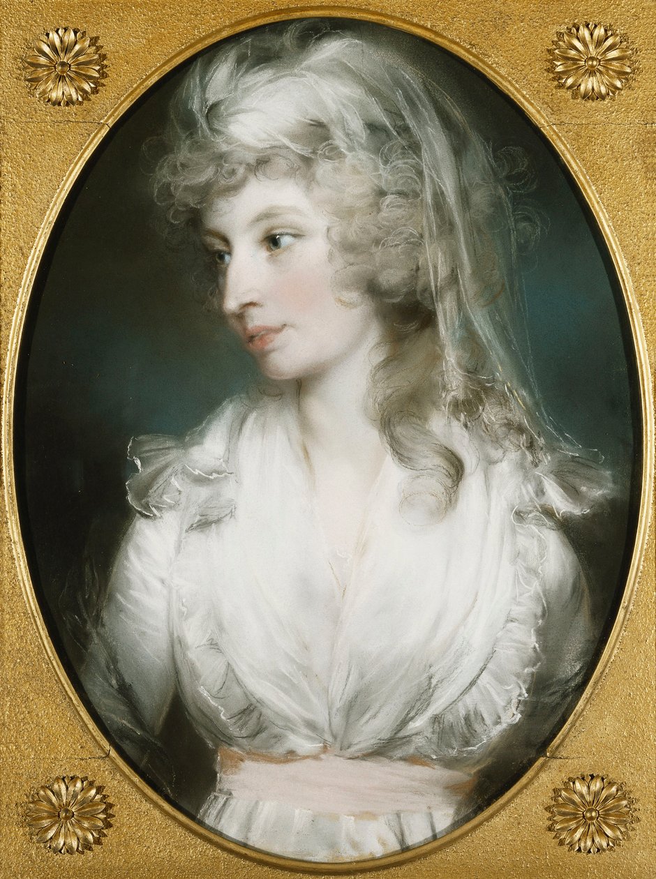 Portrait de Mary Wood, 1794 - John Russell
