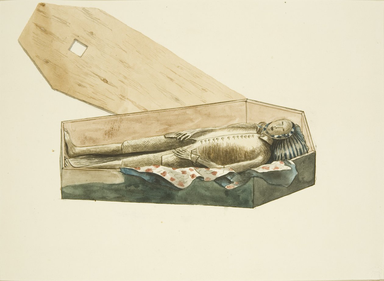 M. Yeomans à son exhumation - John S. Miller