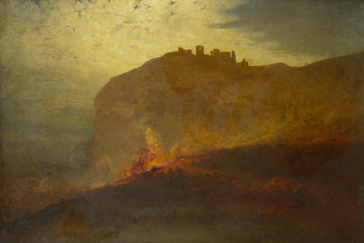 Château de Caregg Cennen - John Samuel Raven