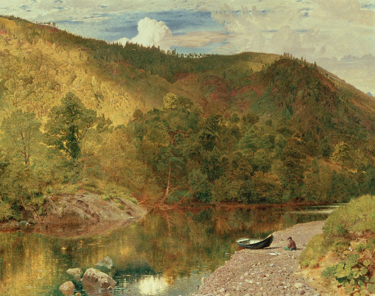 Près de Dunkeld - John Samuel Raven