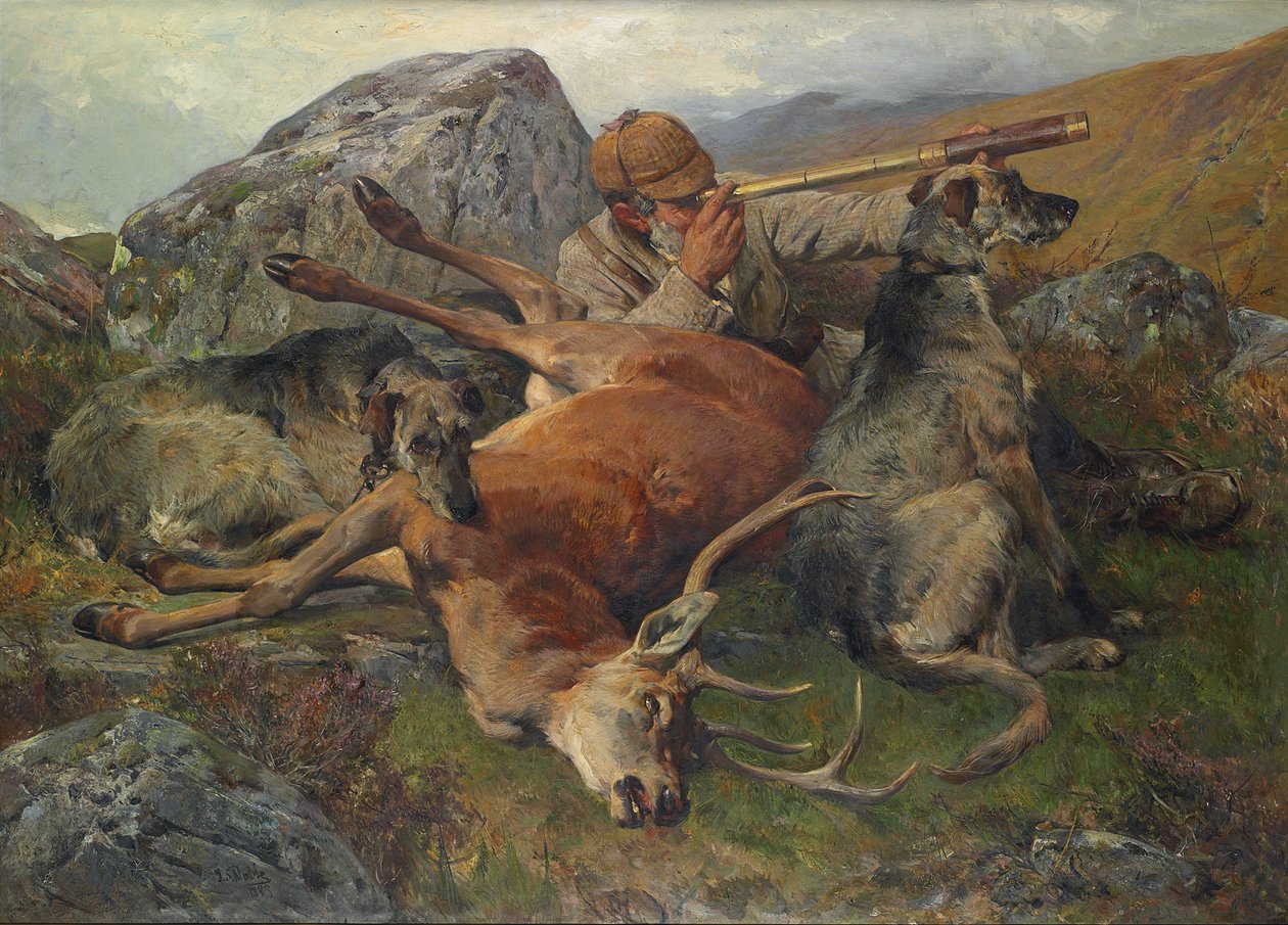 Regarder les traqueurs, 1883 - John Sargent Noble