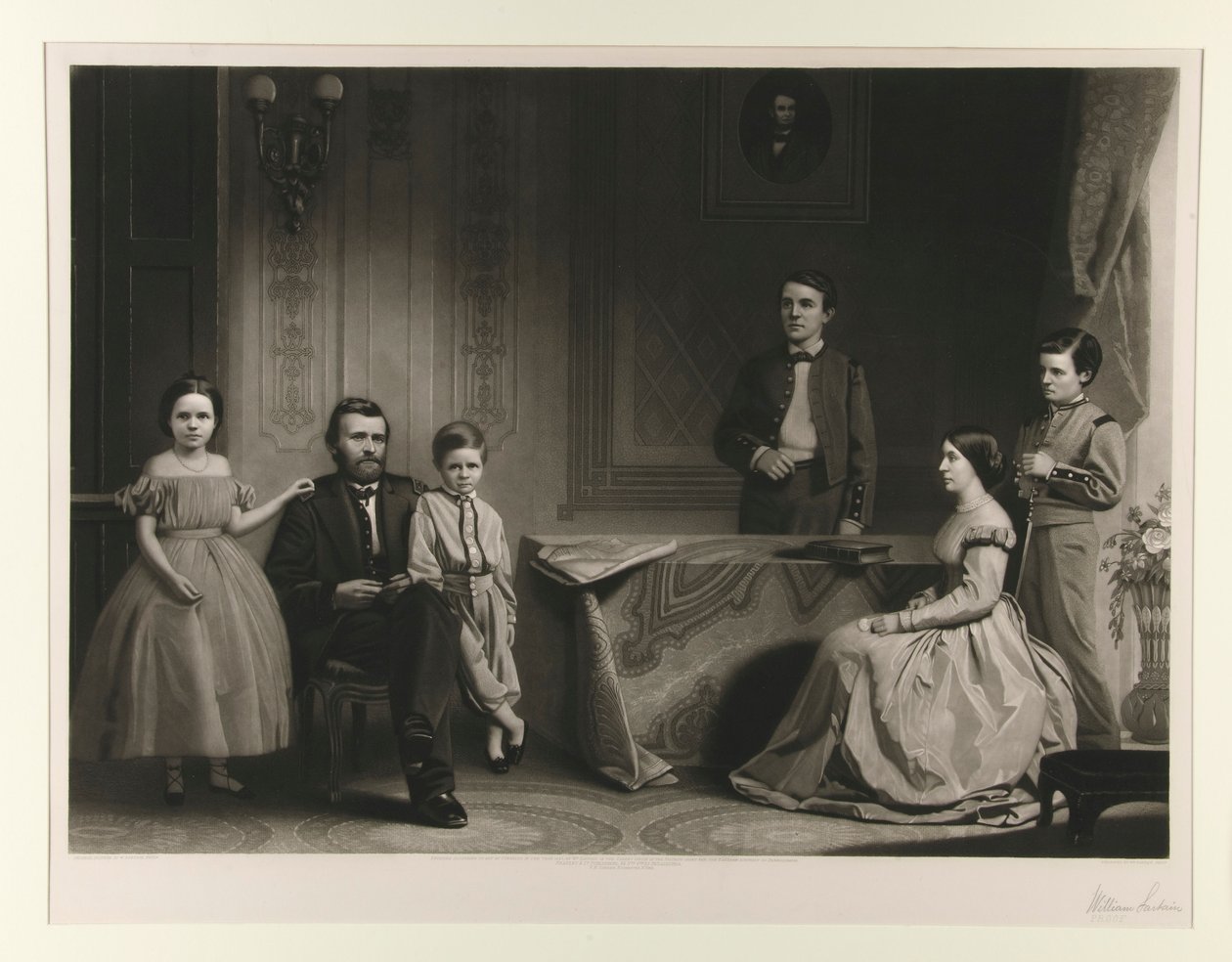 Grant et sa famille - John Sartain