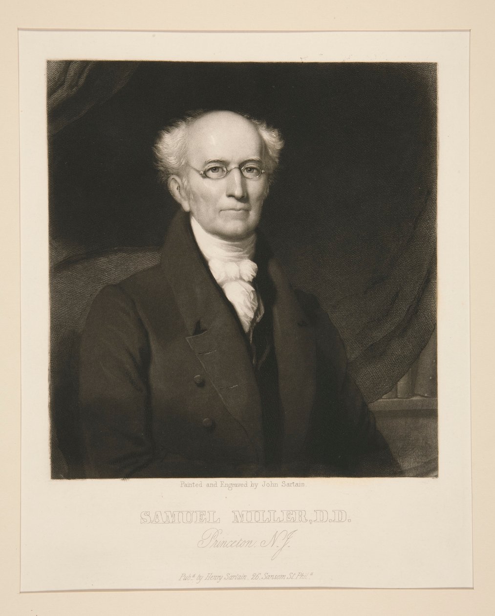 Samuel Miller, D.D. - John Sartain