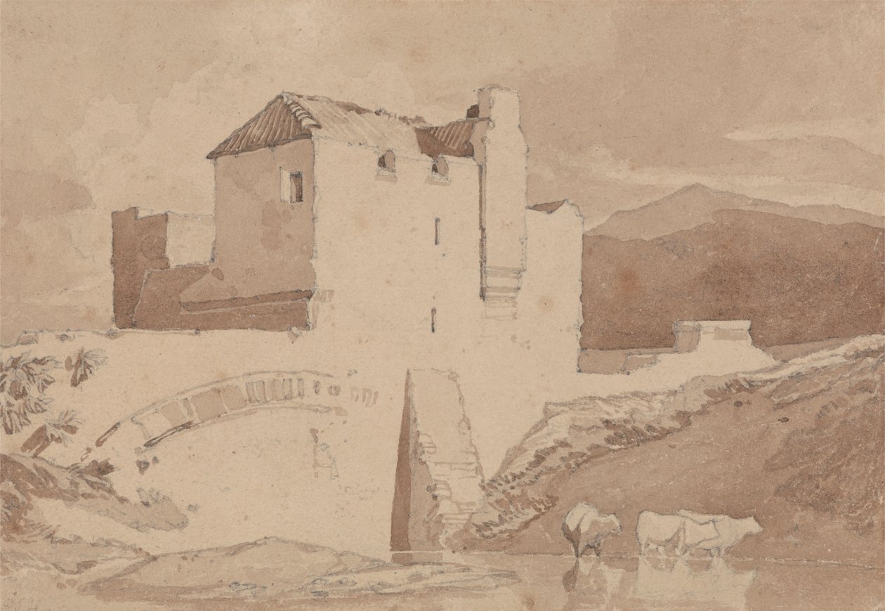 Un vieux bâtiment - John Sell Cotman