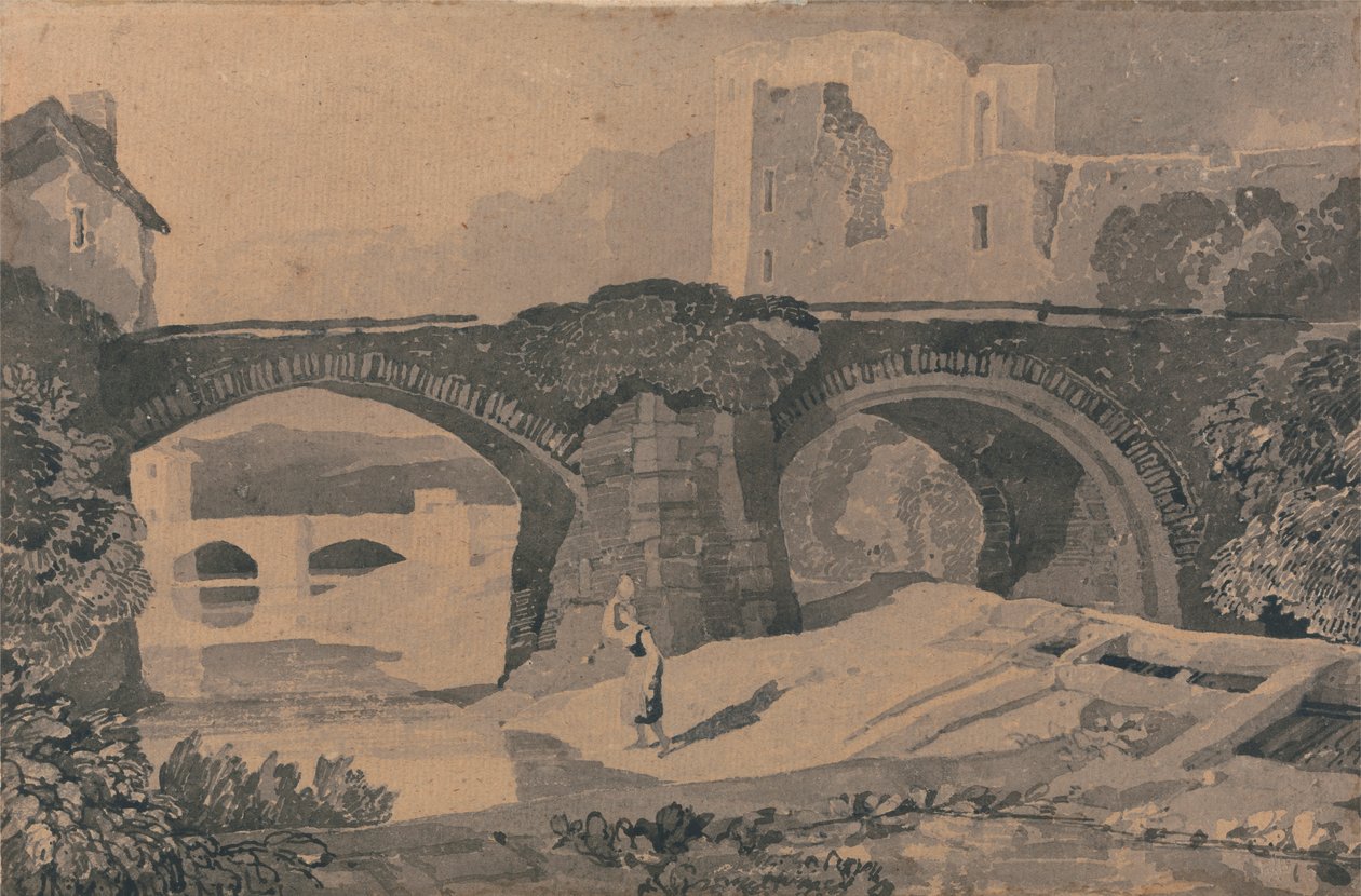 Pont de Brecon - John Sell Cotman