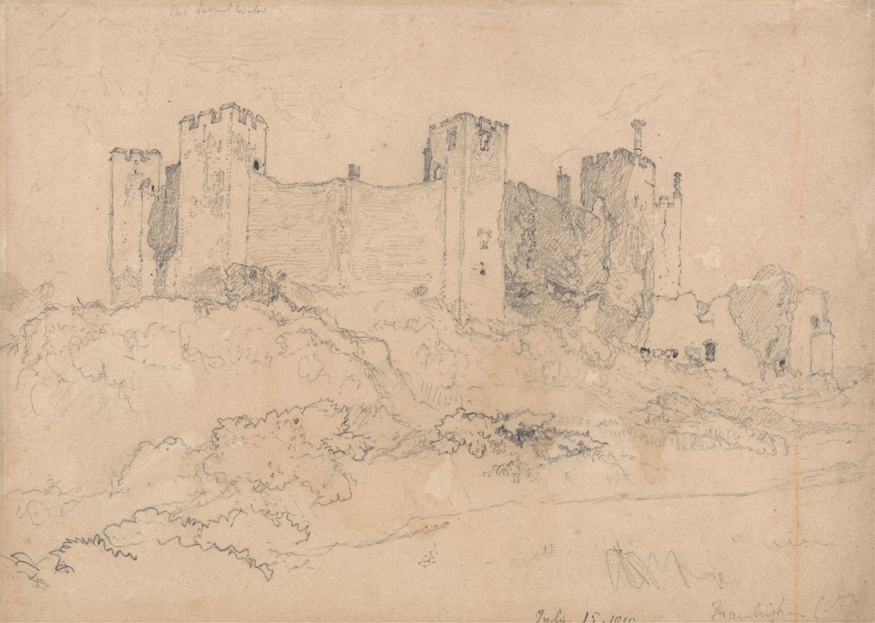 Château de Framlingham, Suffolk - John Sell Cotman
