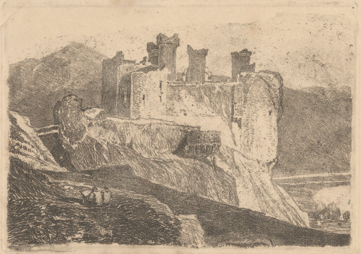 Château de Harlech - John Sell Cotman