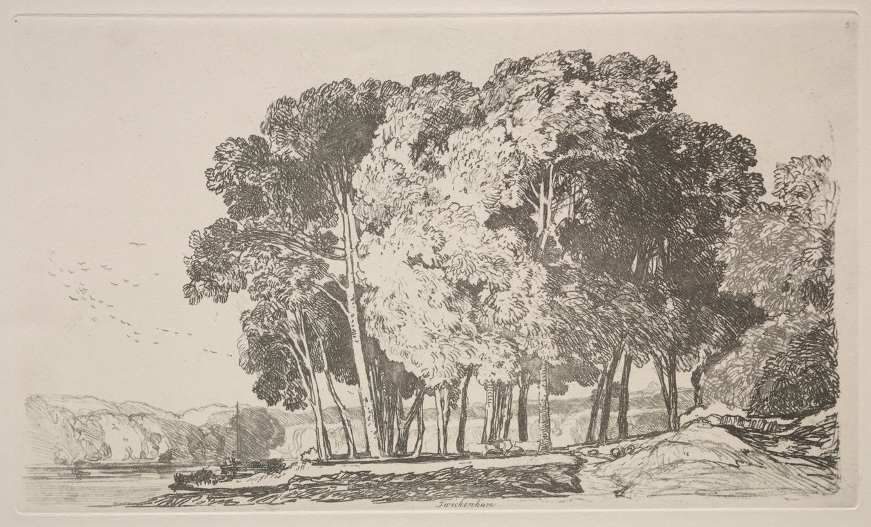 Liber Studiorum : Twickenham, 1838 - John Sell Cotman