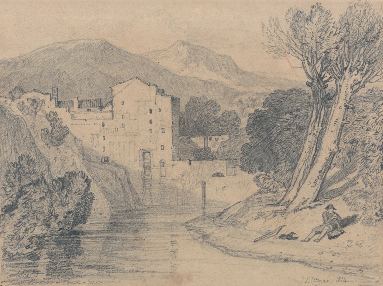 Près de Whitby, Yorkshire - John Sell Cotman