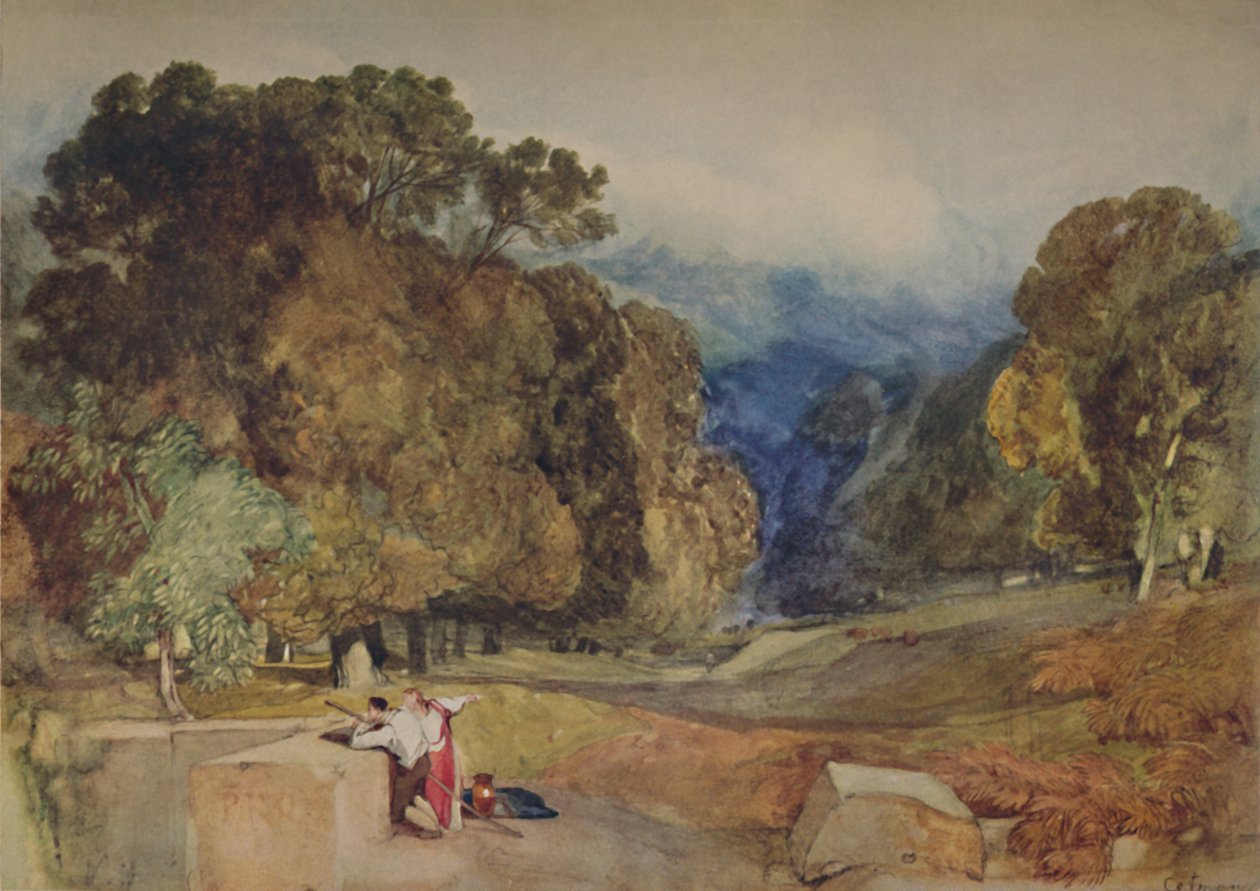 Scène de parc, 1923 - John Sell Cotman