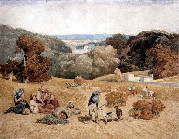 Le champ de récolte - John Sell Cotman