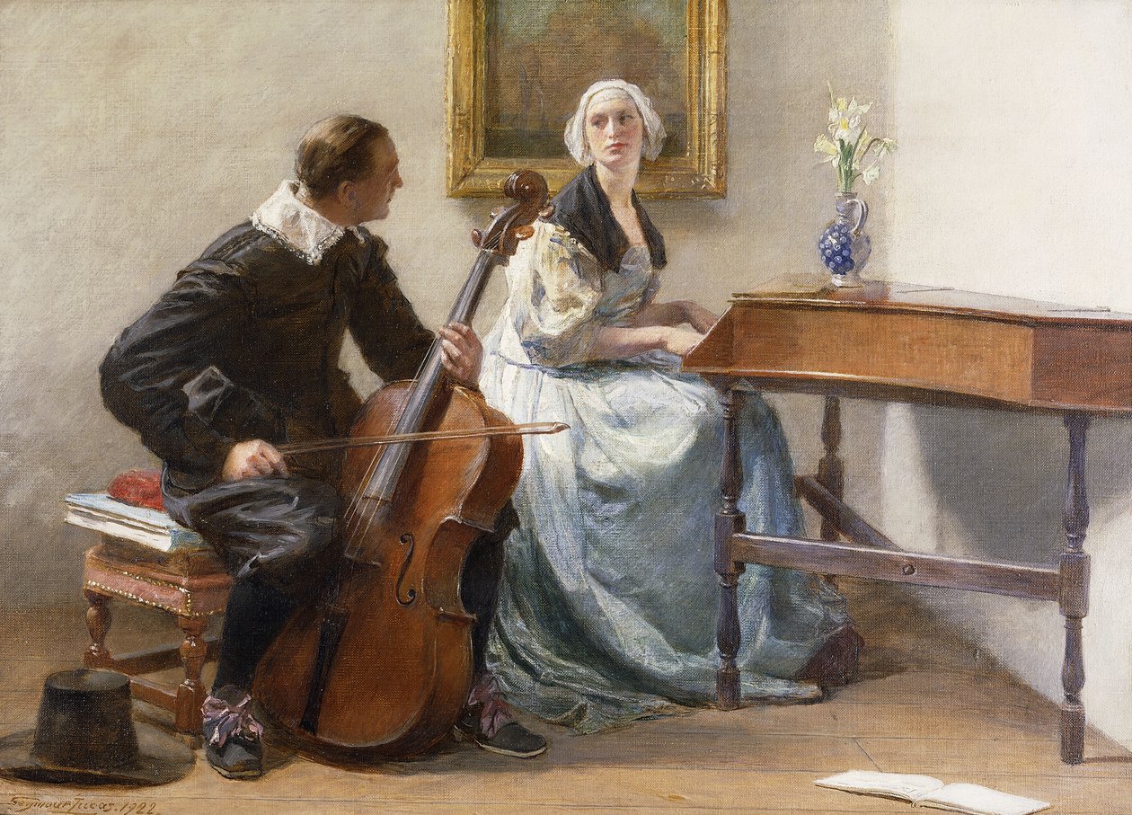 Une question inattendue, 1922 - John Seymour Lucas