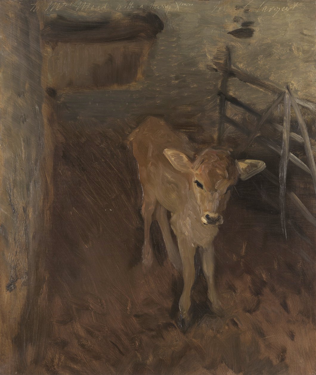 Un veau de Jersey, 1893 - John Singer Sargent