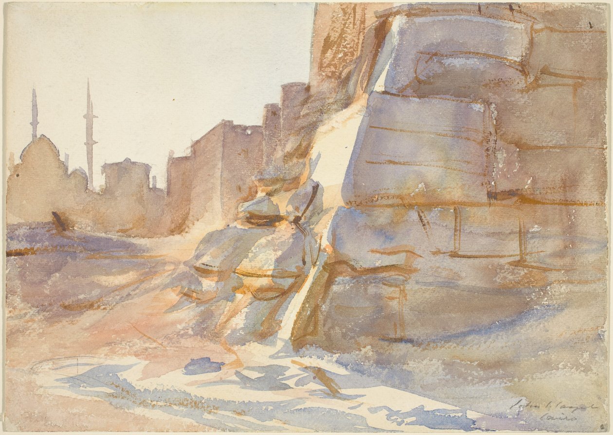 Le Caire, vers 1891 - John Singer Sargent