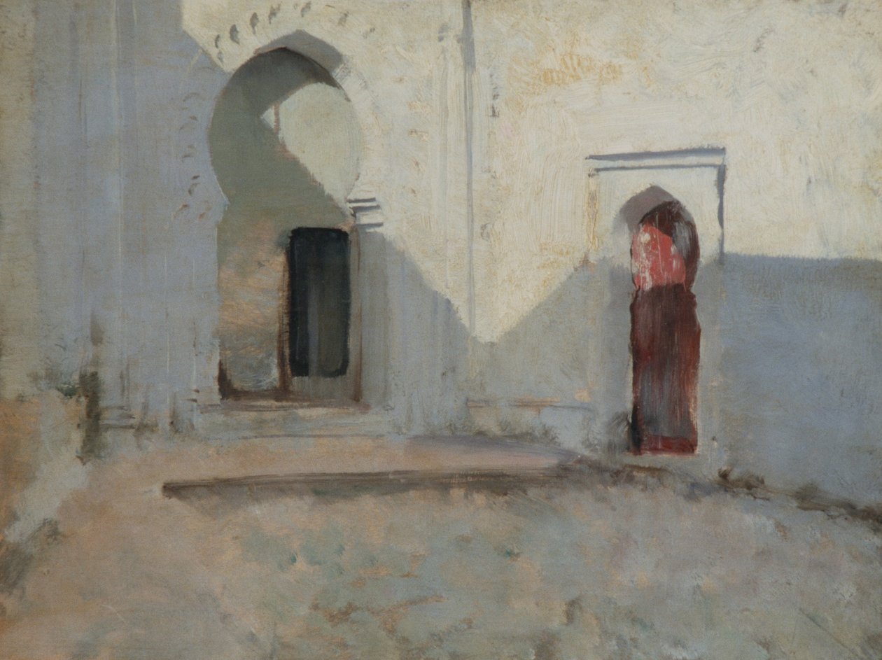 Cour, Tétouan, Maroc, 1879-80 - John Singer Sargent