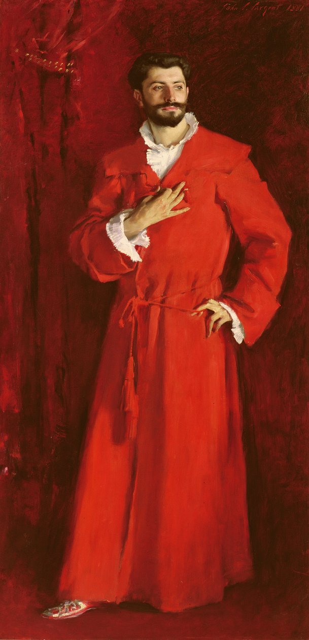Dr. Pozzi chez lui, 1881 - John Singer Sargent