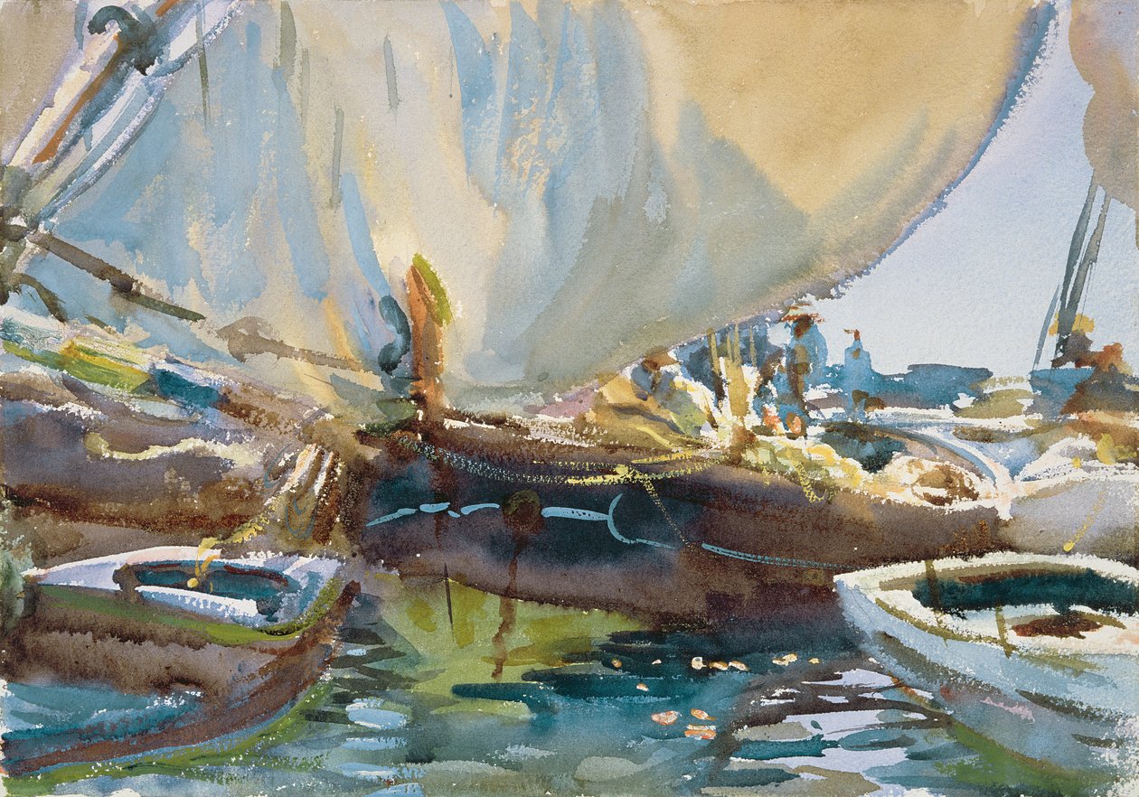 Bateaux de melon, c.1905 - John Singer Sargent