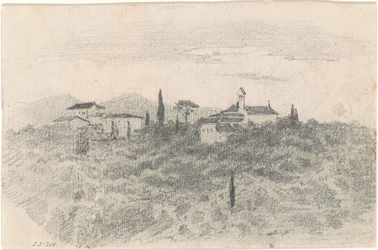 Monastère - John Singer Sargent