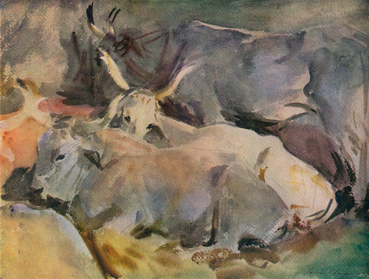 Bœufs à Sienne - John Singer Sargent