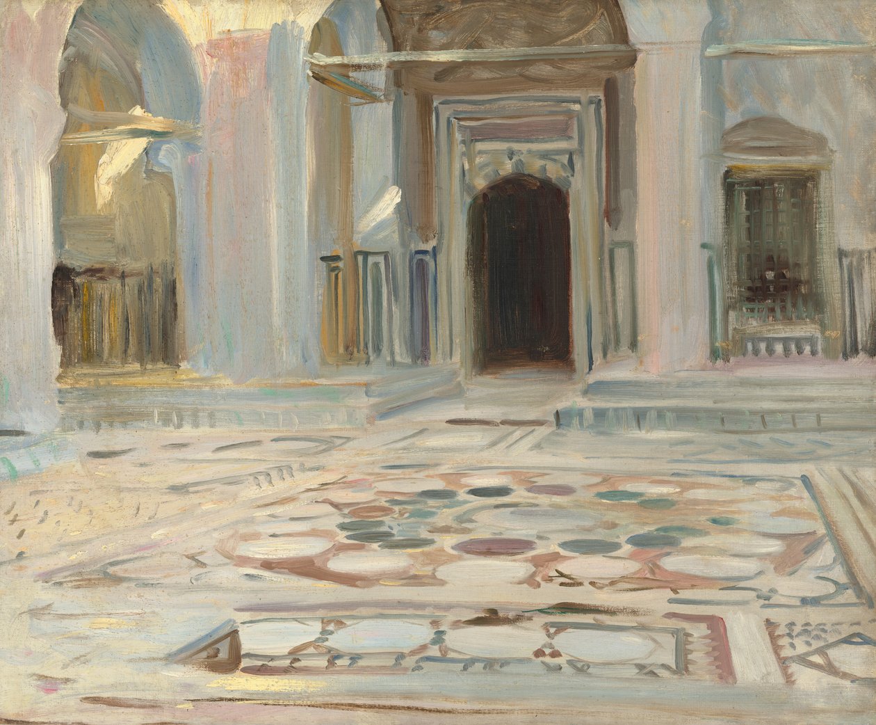 Pavement, Le Caire - John Singer Sargent