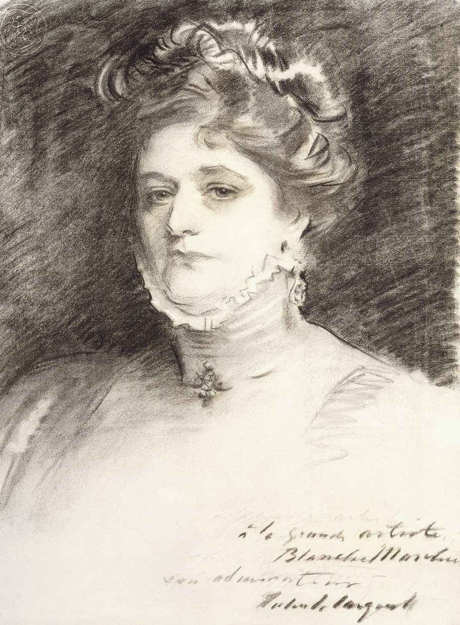 Portrait de Blanche Marchesi - John Singer Sargent