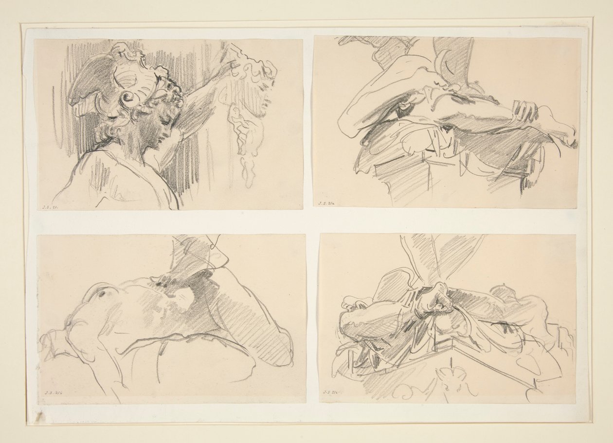Études de Cellini - John Singer Sargent