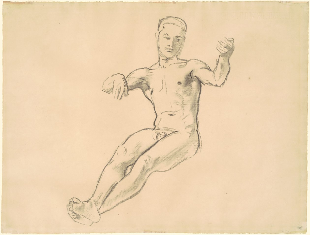 Étude pour "Arion" - John Singer Sargent