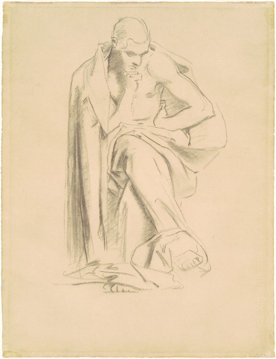 Étude pour "Philosophie" - John Singer Sargent