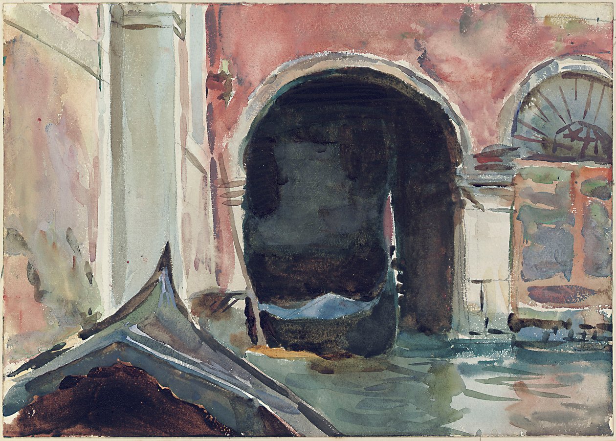 Canal Vénitien - John Singer Sargent