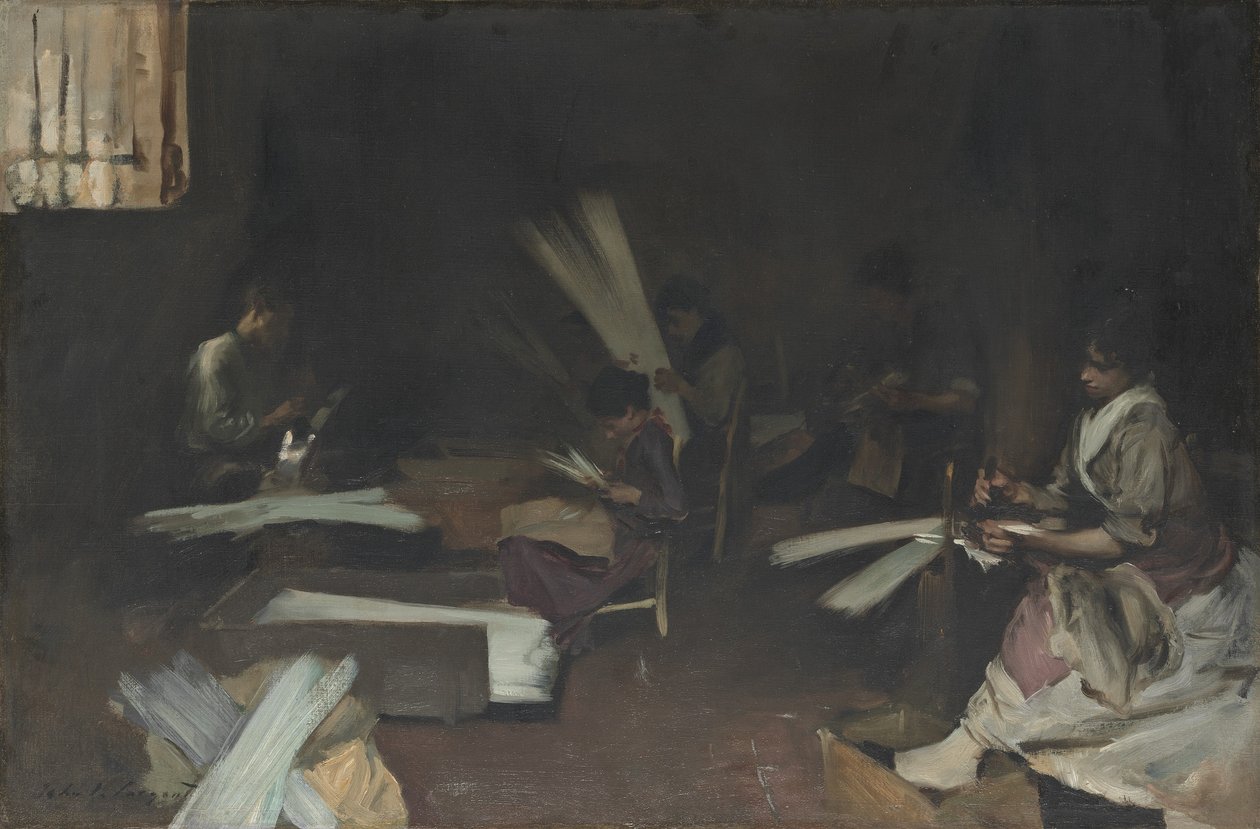 Travailleurs du verre vénitien - John Singer Sargent