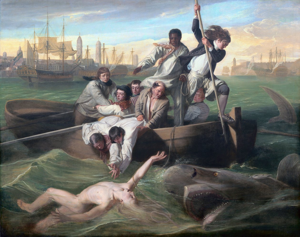 Watson et le requin - John Singleton Copley