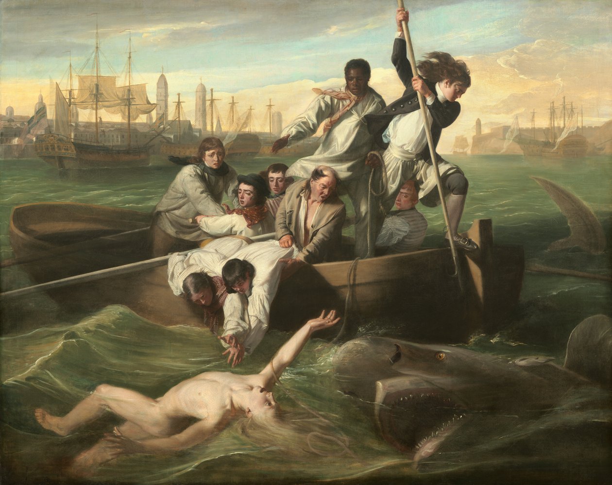Watson et le requin - John Singleton Copley