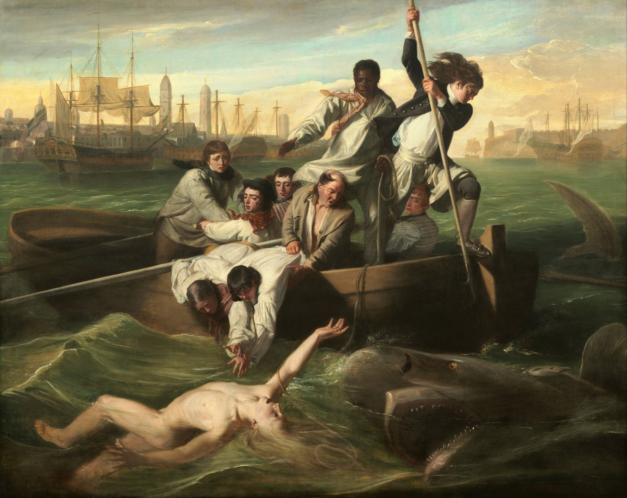 Watson et le requin - John Singleton Copley