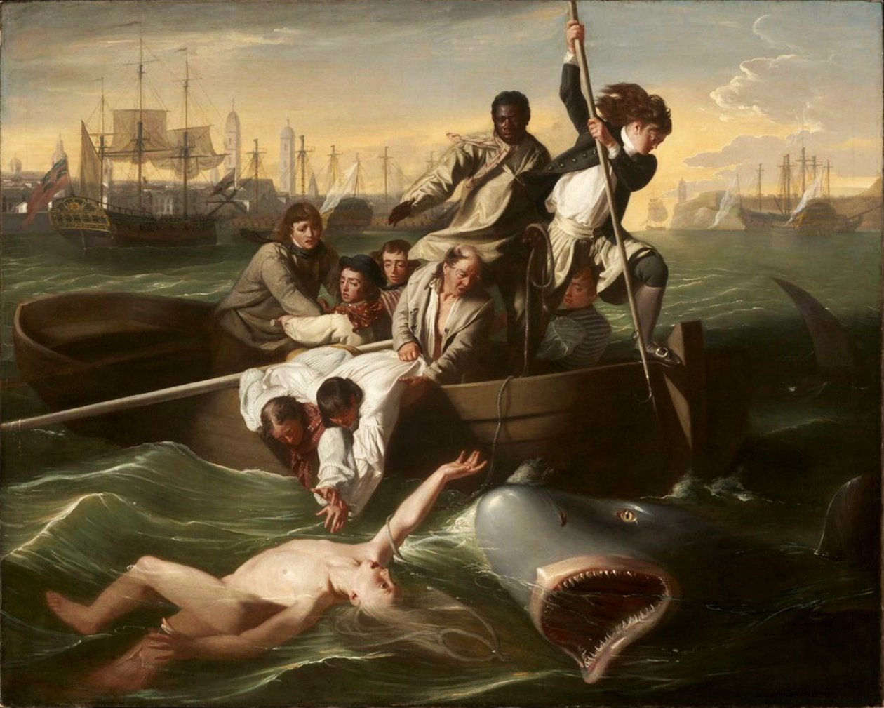 Watson et le requin - John Singleton Copley