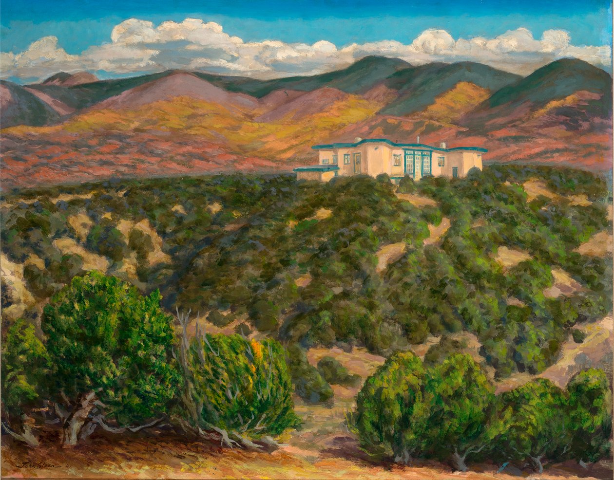 Sinagua, Santa Fe - John French Sloan