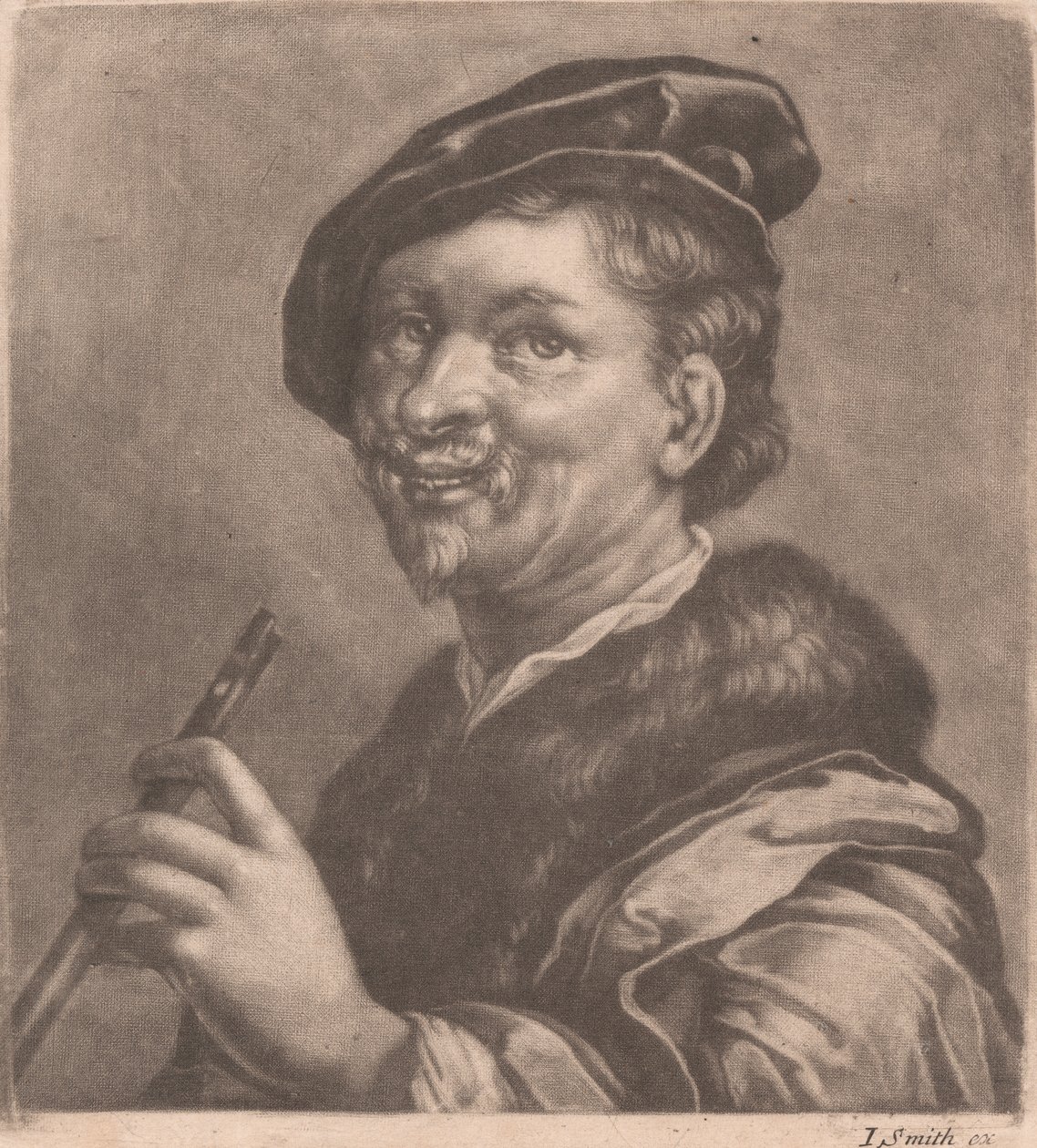 Homme jouant de la flûte - John Smith