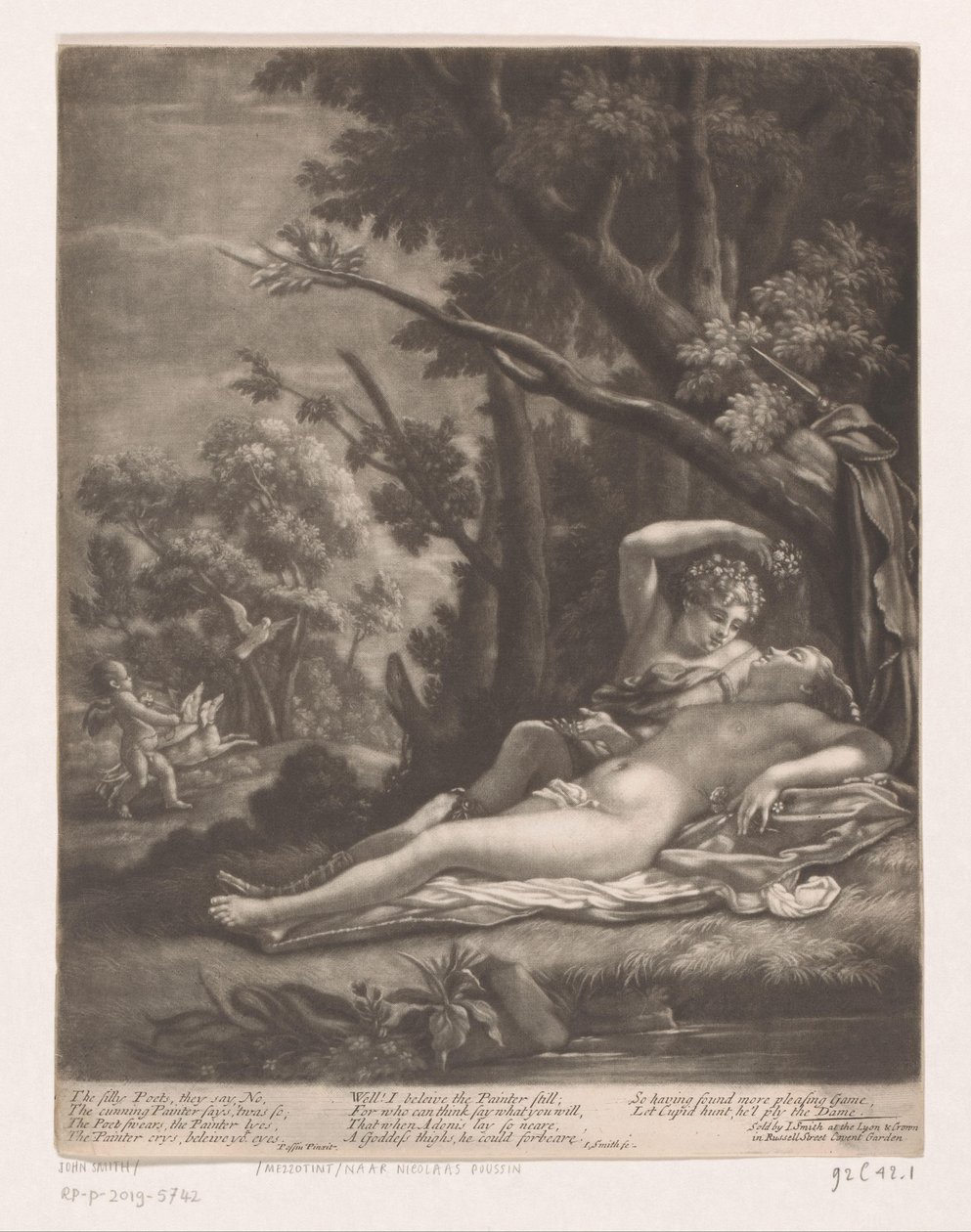 Vénus et Adonis - John Smith