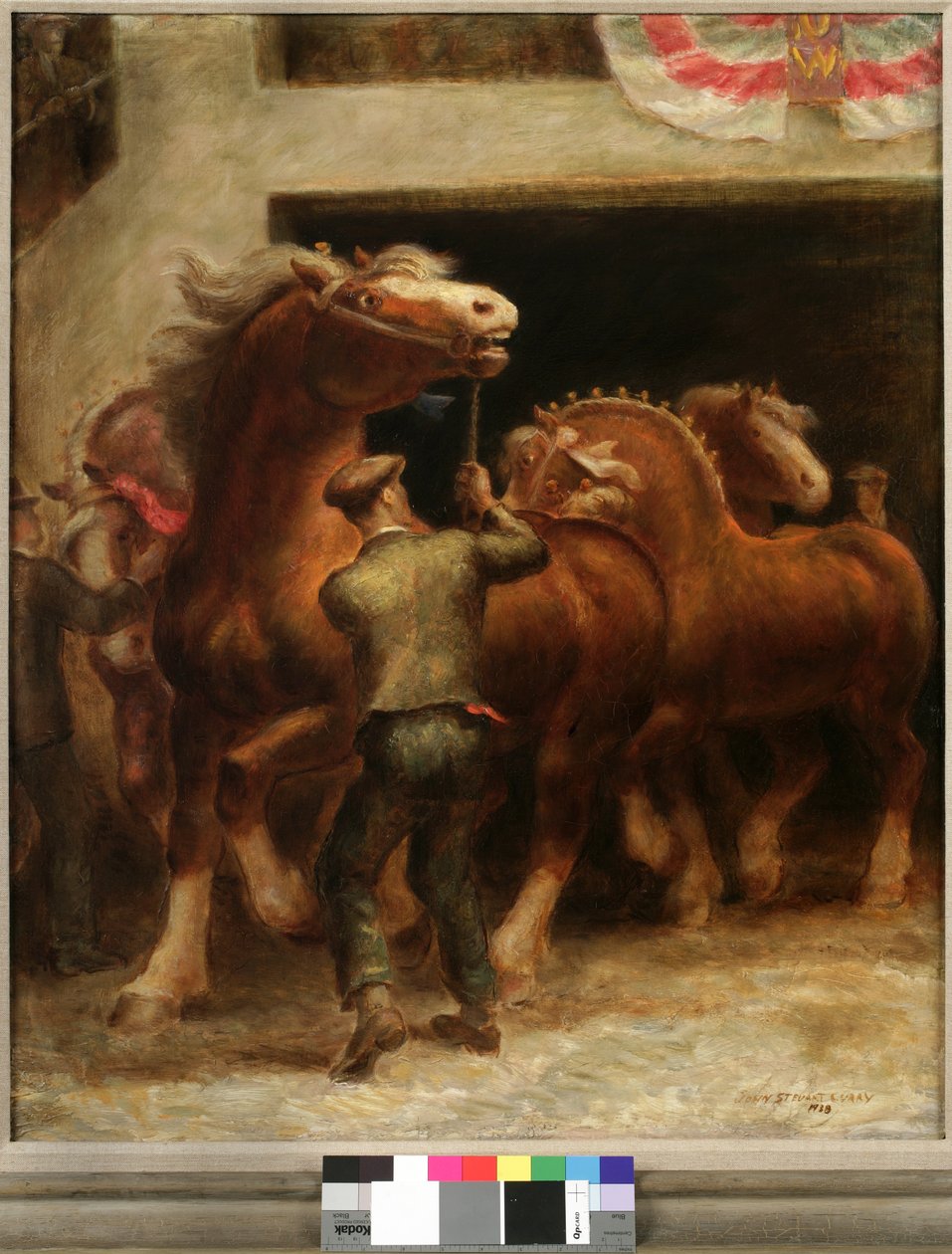 Étalons belges - John Steuart Curry