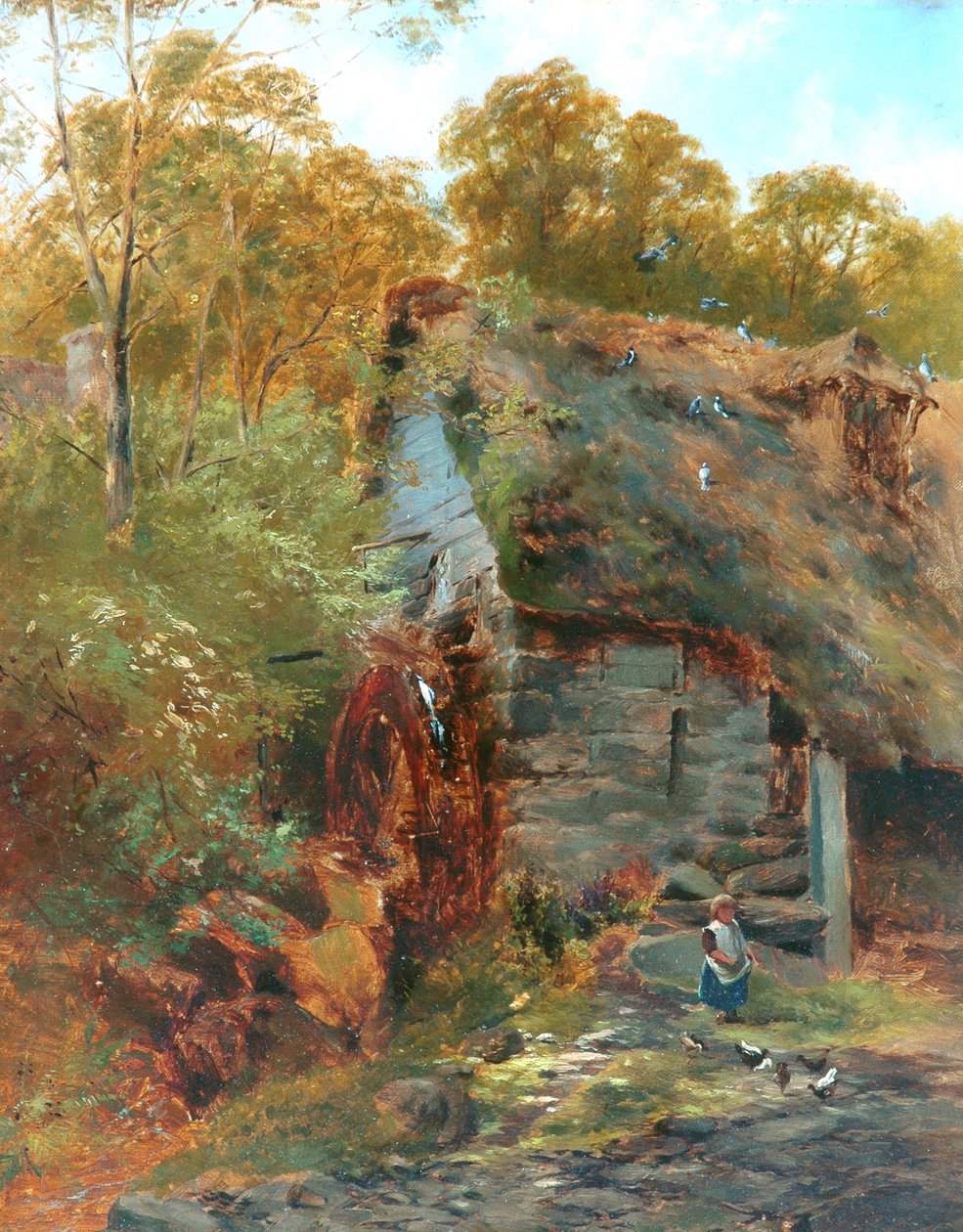 Moulin de Chagford, Devon - John Syer
